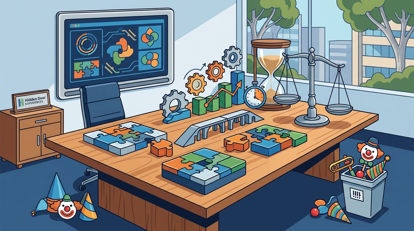 Fix Low Employee Engagement: Corporate Team Building That Isn't