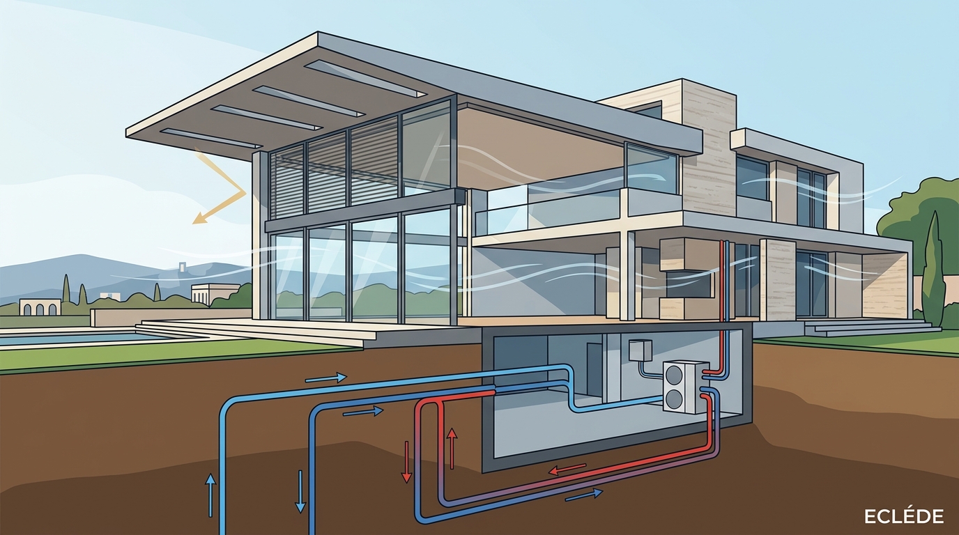 Passive Cooling & Geothermal Systems for Modern Luxury Homes