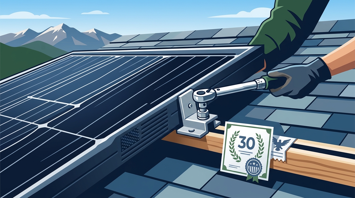 Best American-Made Solar Panels with 30-Year Warranty
