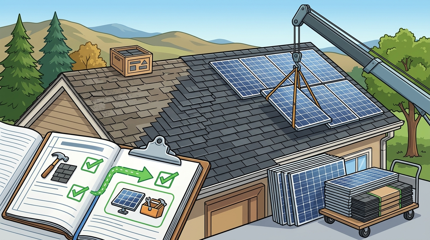 Solar and Roof Replacement in Colorado: One Company Solution