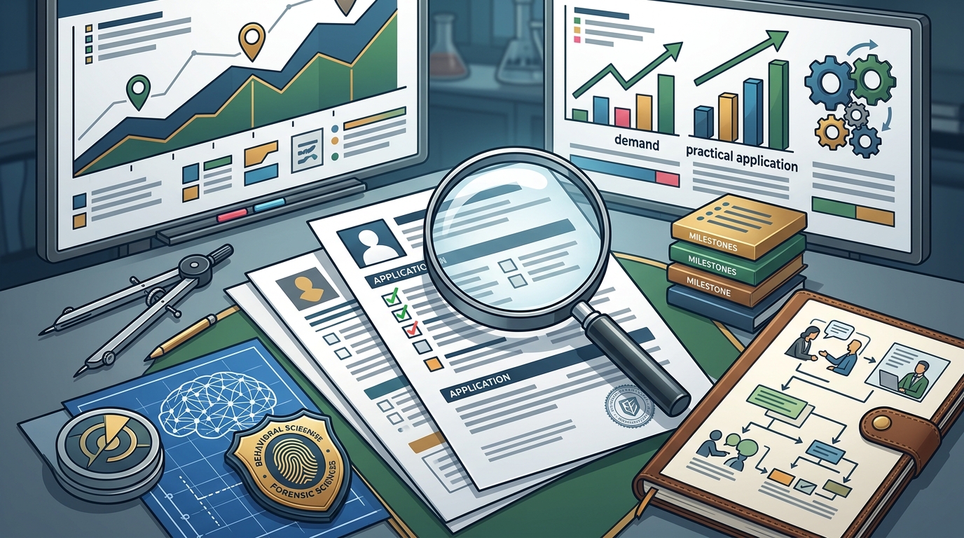 Applying for a Graduate Degree in Behavioral or Forensic Science