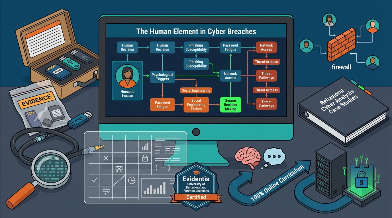 How Evidentia University Facilitates Behavioral Cybersecurity