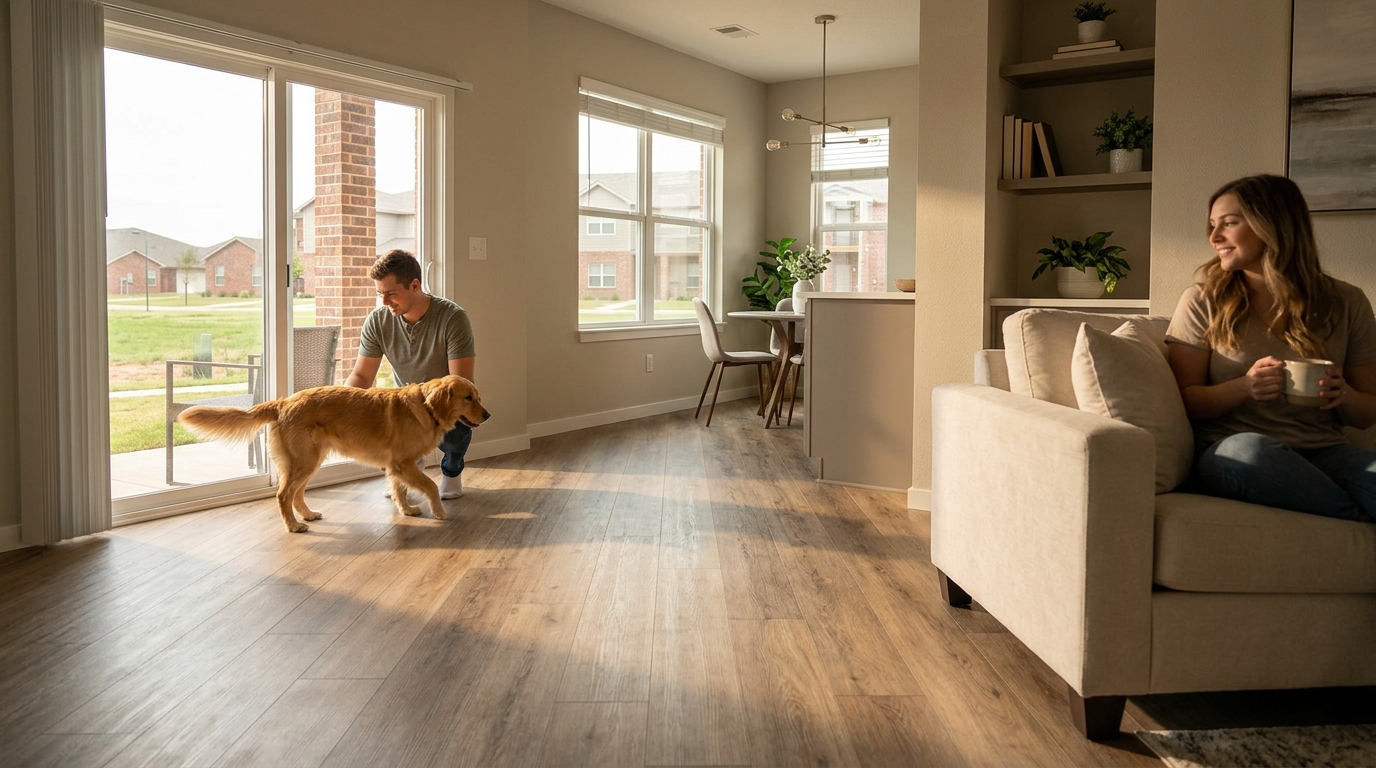 Find 3-Bedroom Townhomes with Vinyl Plank Flooring in 79382