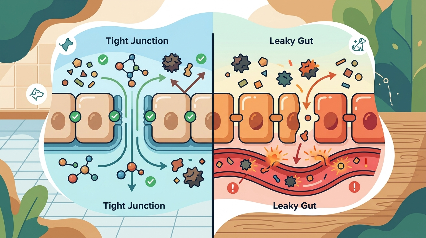Leaky Gut in Dogs: Causes, Symptoms & Prevention Guide