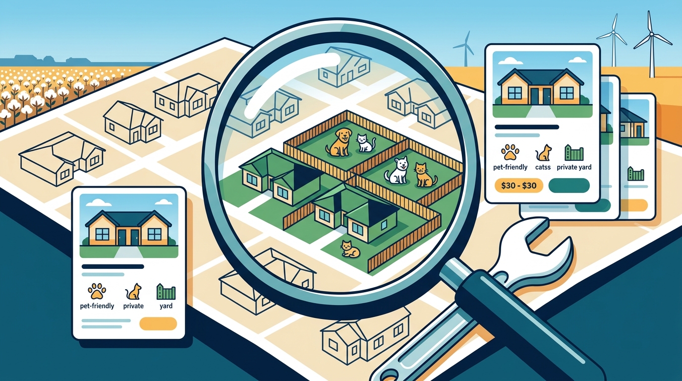 How to Find Pet-Friendly Duplexes in Lubbock With a Private Yard