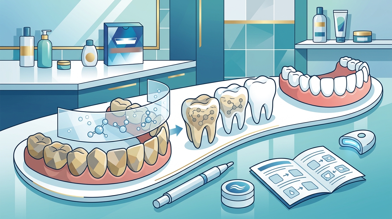 Do At-Home Whitening Strips Work on Stained Teeth?