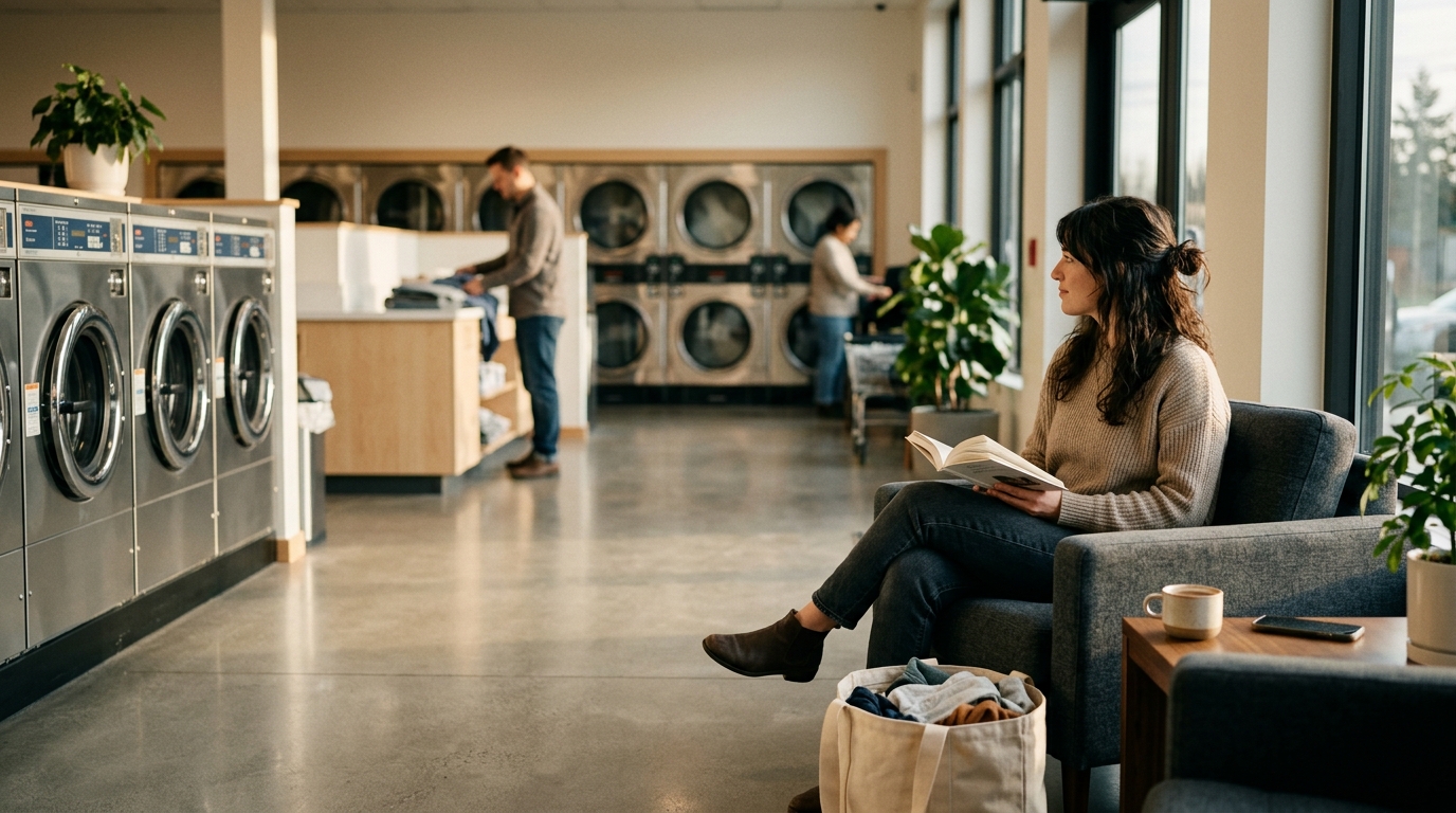 High-End Laundromat Near North Seattle: Lumin Laundry Review