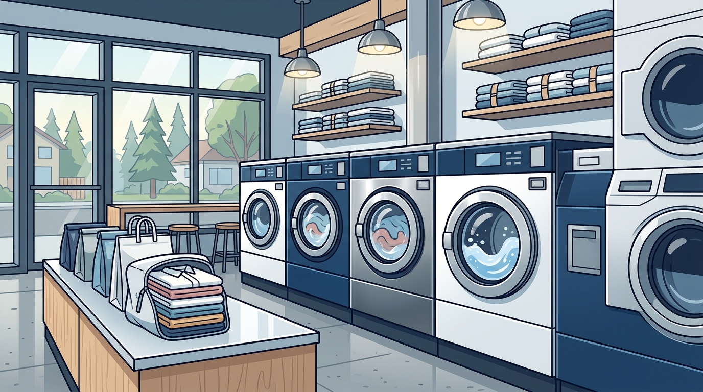 High-End Laundromat Near North Seattle: Lumin Laundry Review