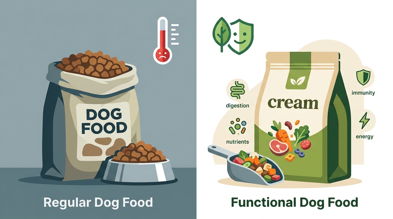 Functional vs Regular Dog Food: Signs Your Pet Needs Better