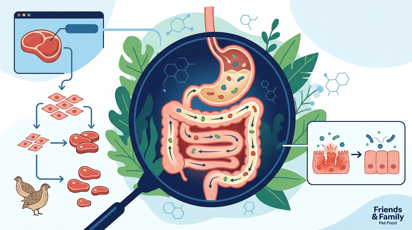 Improve Pet Digestion Naturally: Cultivated Meat Benefits
