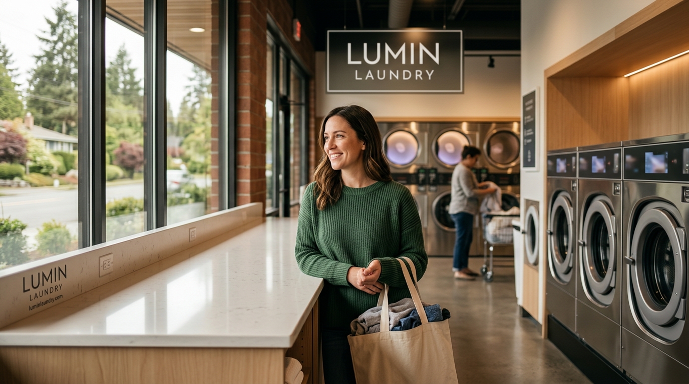 Best Laundromat Near Shoreline, WA: Lumin Laundry Review
