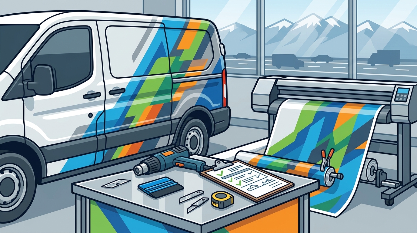 Commercial Fleet Wrap Quote Salt Lake County | Summit Wraps