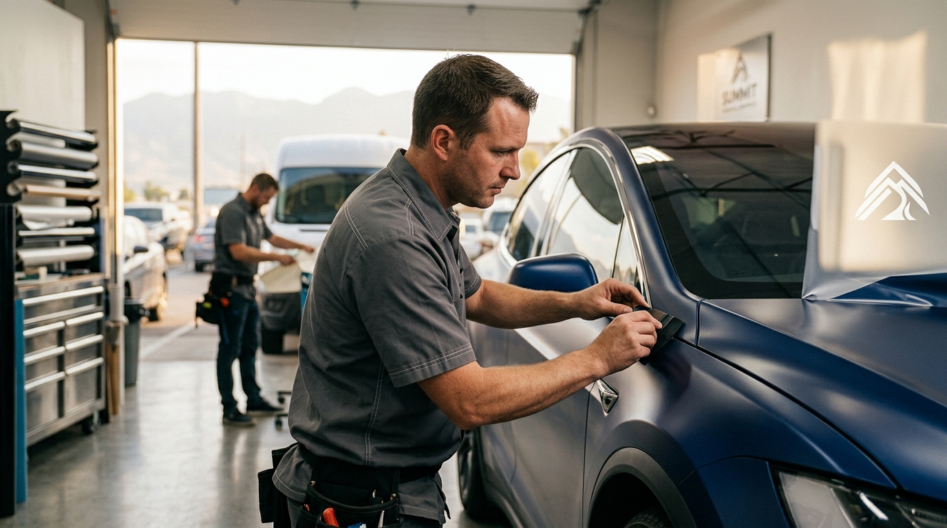 Highest Quality Vehicle Wrap Installations in Utah County
