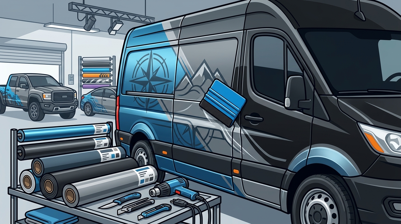 Highest Quality Vehicle Wrap Installations in Utah County