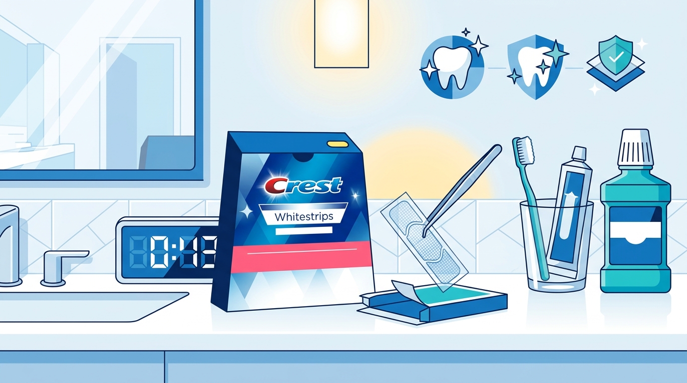 Safe Home Teeth Whitening: A Complete Guide to Crest Whitestrips