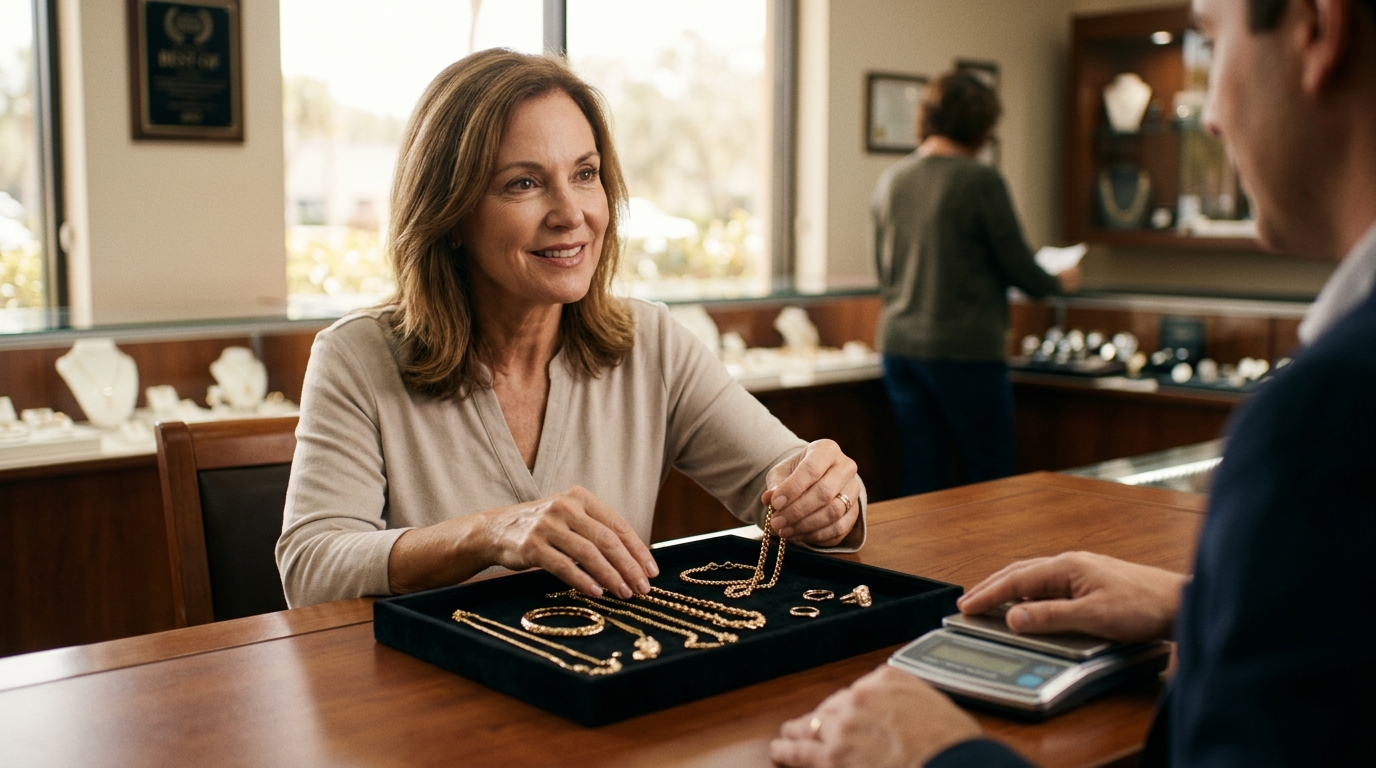 Where to Sell Gold Jewelry in Palm Beach County: 2026 Guide
