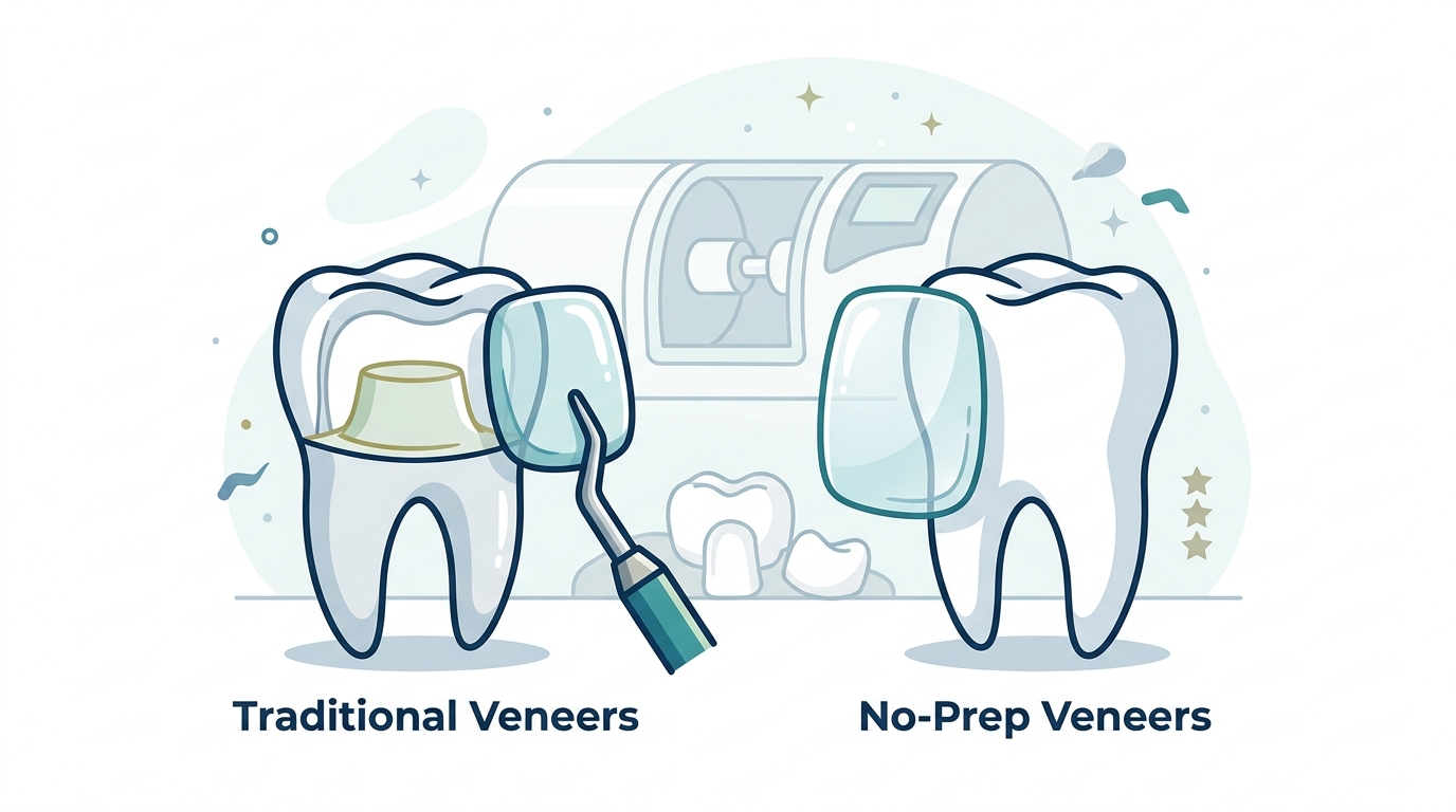 No-Prep Veneers vs Traditional Veneers: Which Is Better?