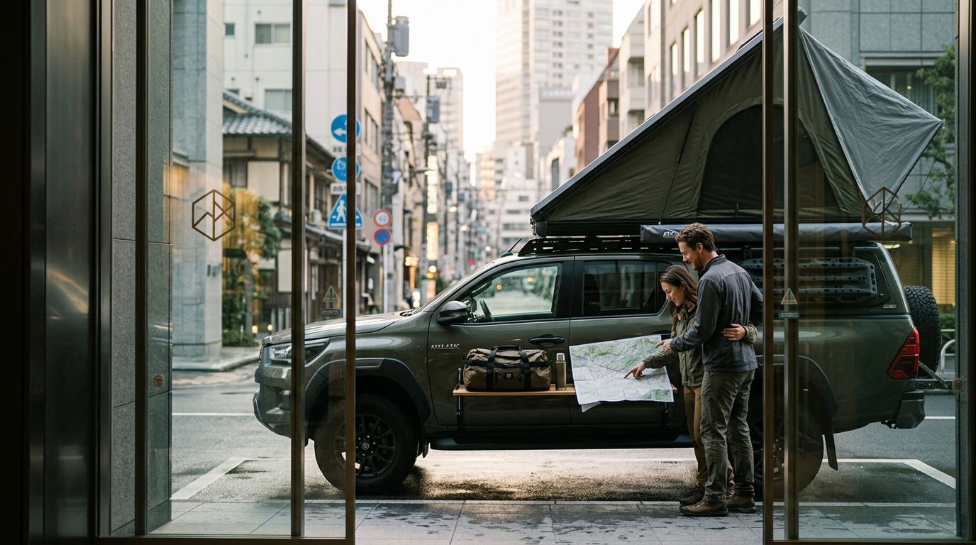 Pick Up a Camper Van in Central Tokyo: Overland Japan Guide