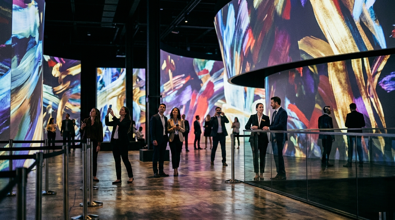Partnering with Immersive Exhibition Companies for Long-Term Ven