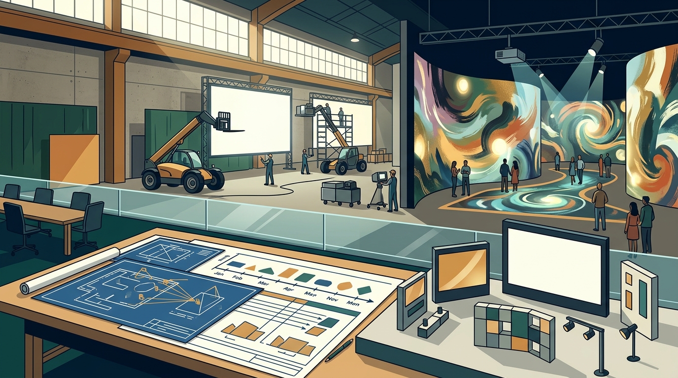 Partnering with Immersive Exhibition Companies for Long-Term Ven