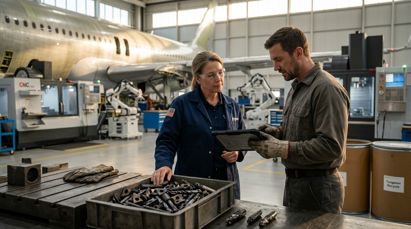 Best Tungsten Carbide Buyers for Aerospace Scrap | Carbide Kings