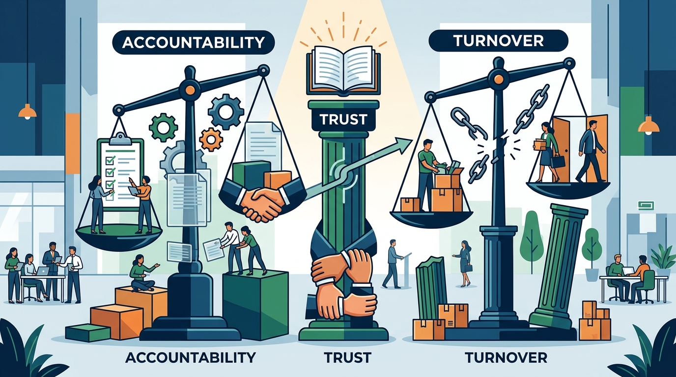 Building Accountability Culture: Reduce Turnover & Boost Trust
