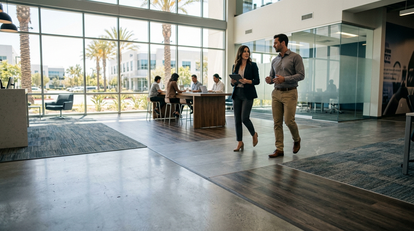 Top Commercial Flooring Brands in Southern California | HFD