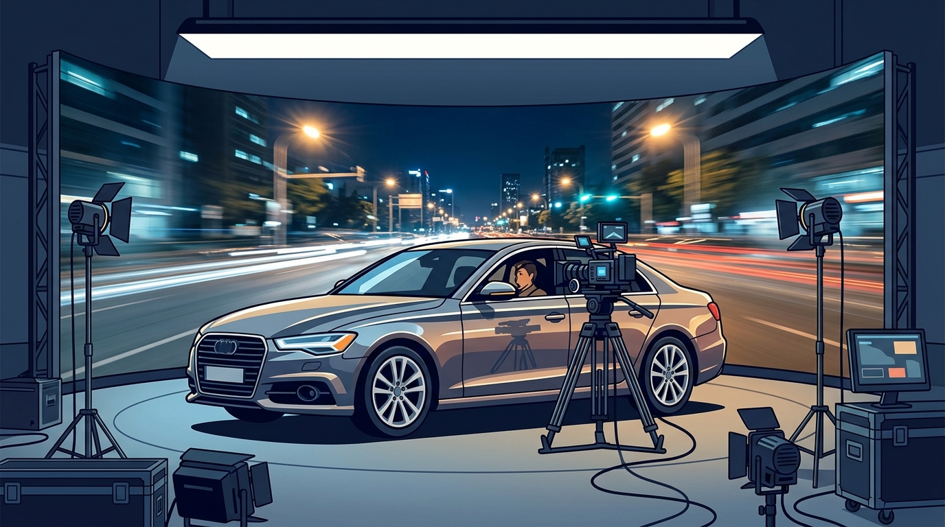 Shoot Car Scenes Without a Process Trailer: LED Volume Guide