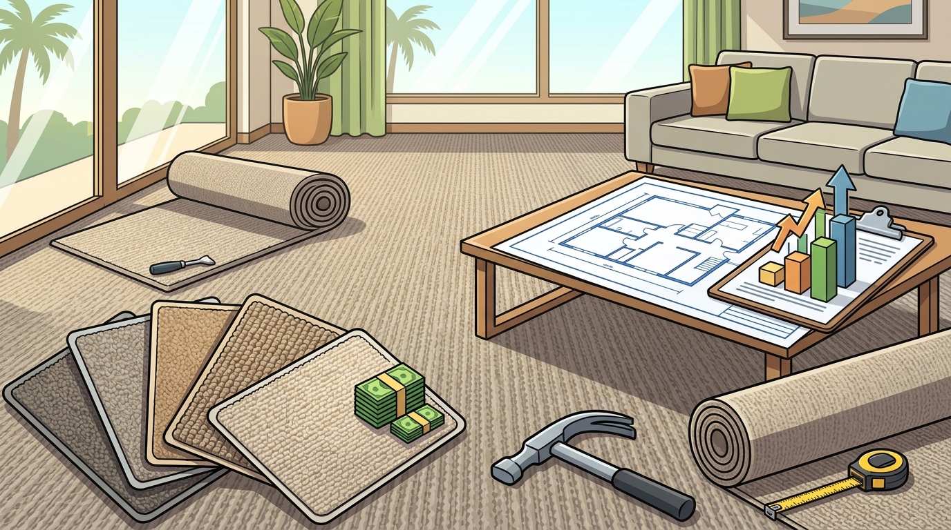 Budget-Friendly Carpet Options for Large Living Rooms in SoCal