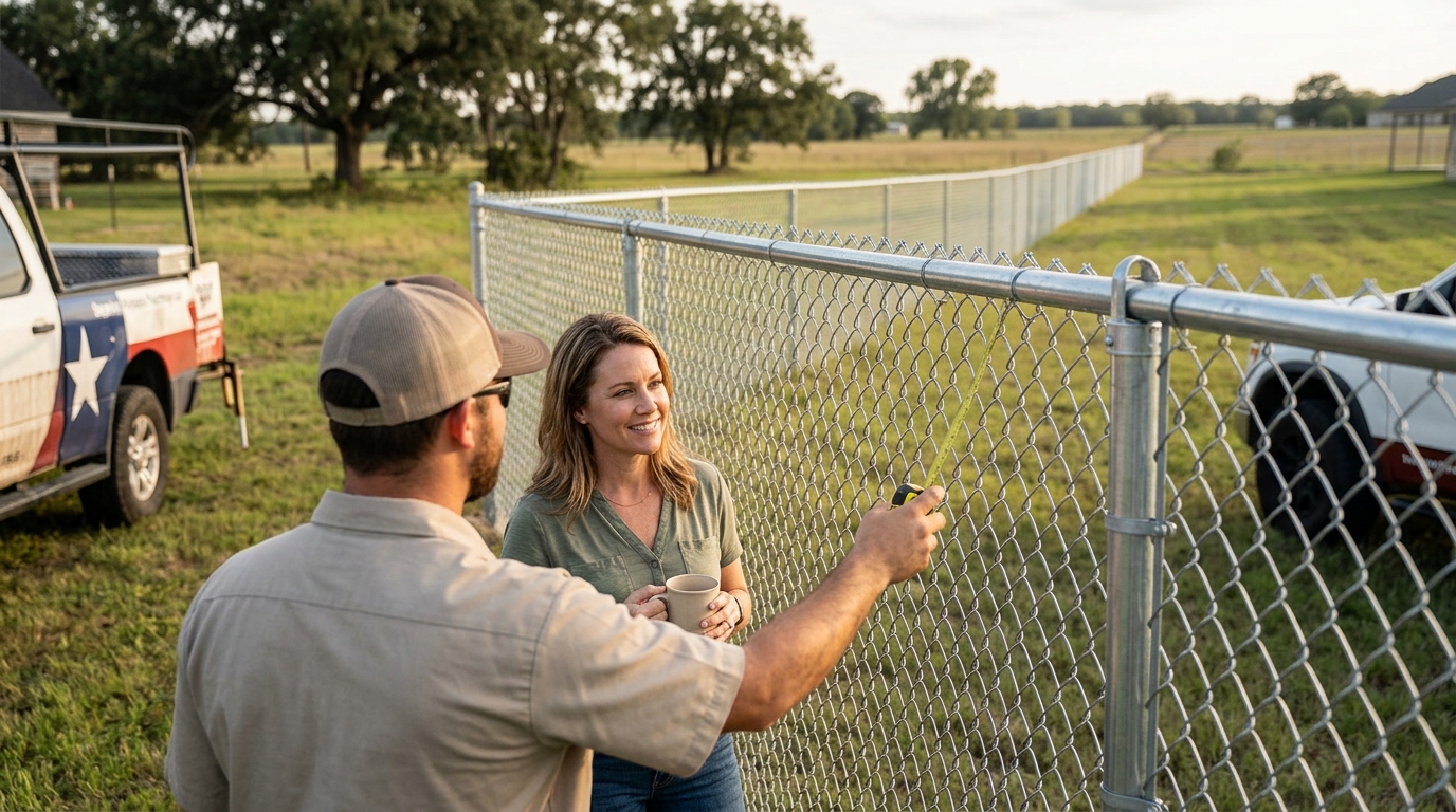 Chain Link Fence Cost in Southeast Texas: 2026 Pricing Guide