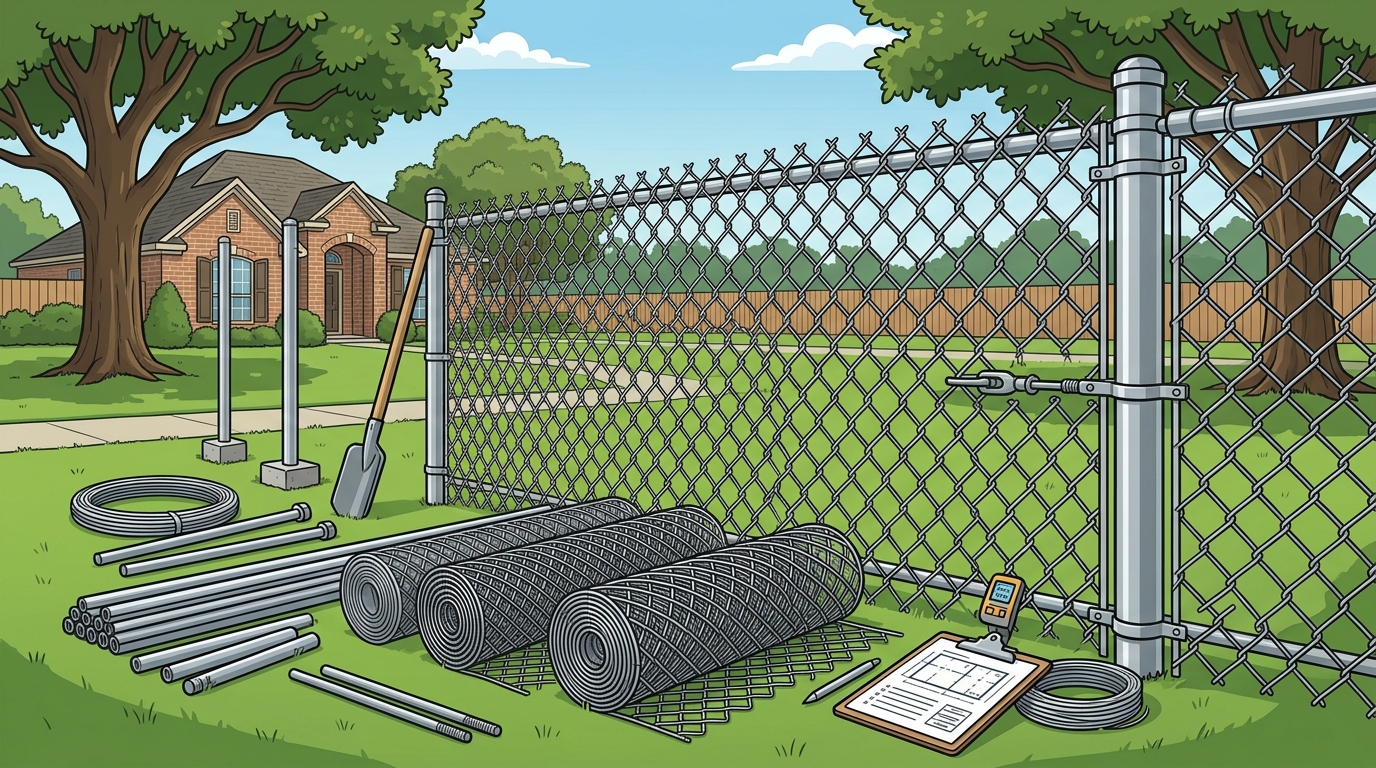 Chain Link Fence Cost in Southeast Texas: 2026 Pricing Guide