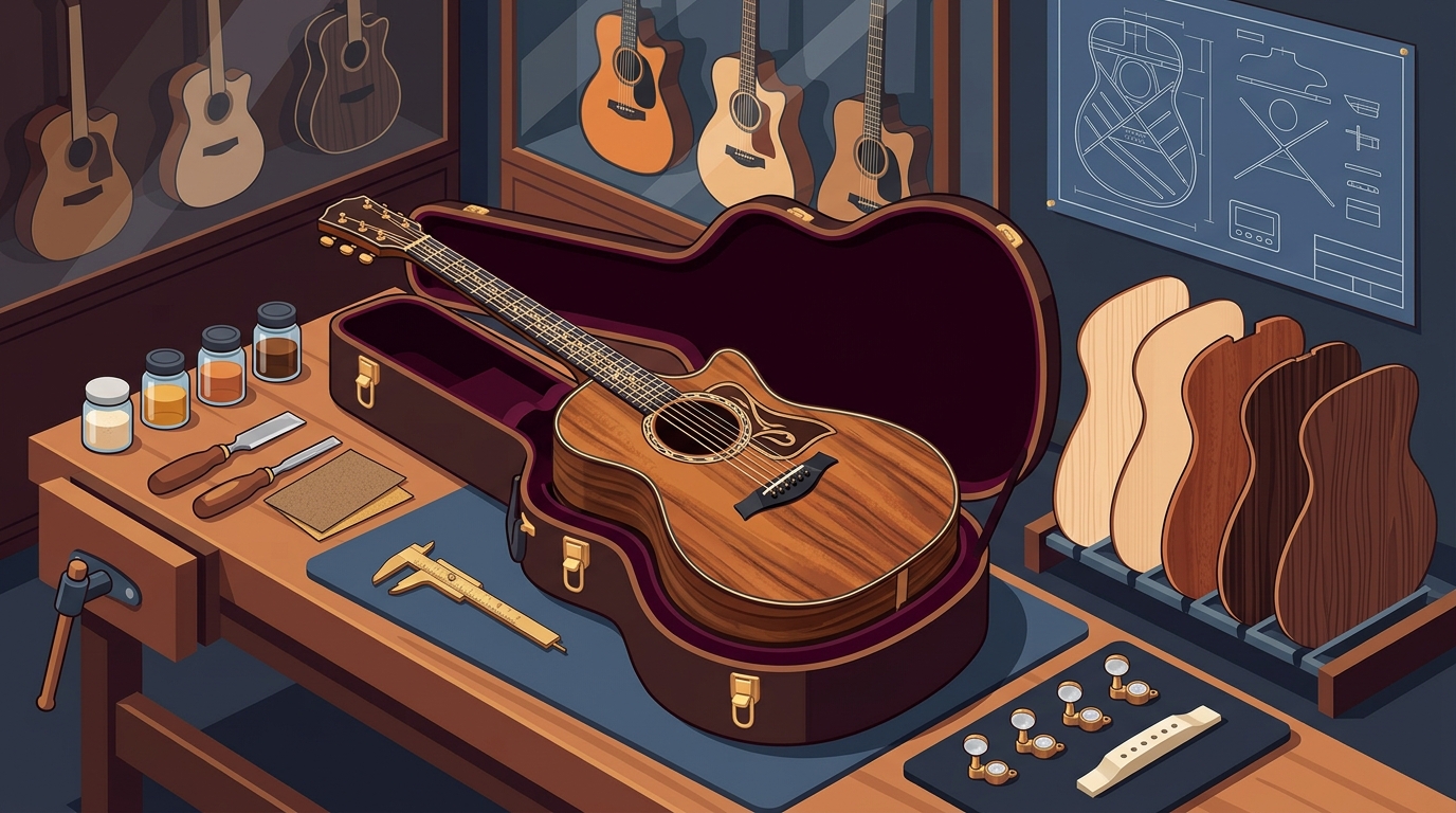 Benefits of Buying a Custom Acoustic Guitar | The Guitar Sanct