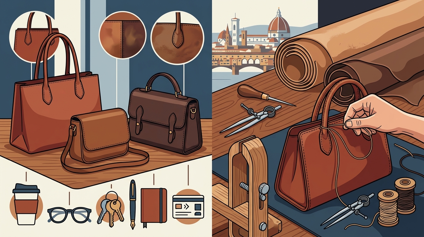 Best Italian Leather Handbags for Daily Use: A Trevony Guide