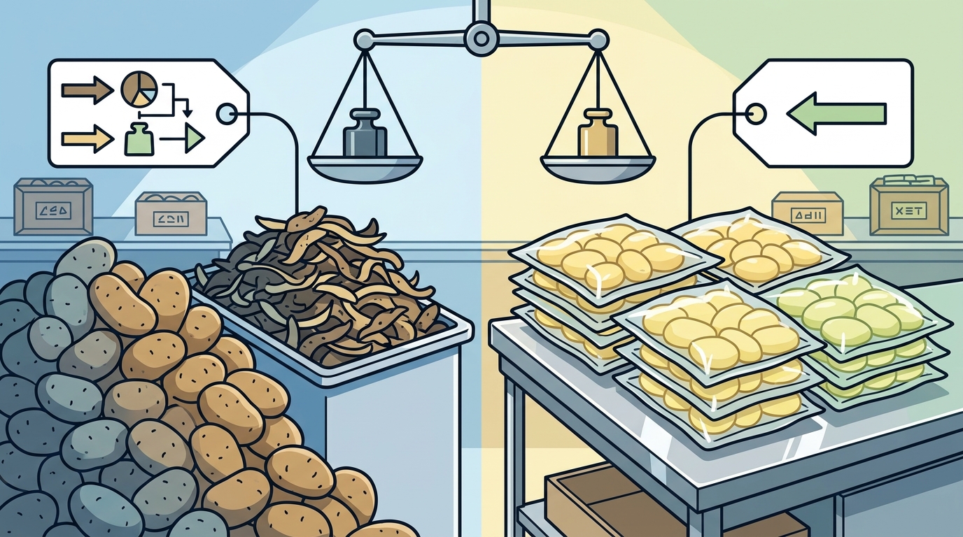 Comparing Wholesale Prices for Pre-Peeled Potatoes: A Buyer's 20