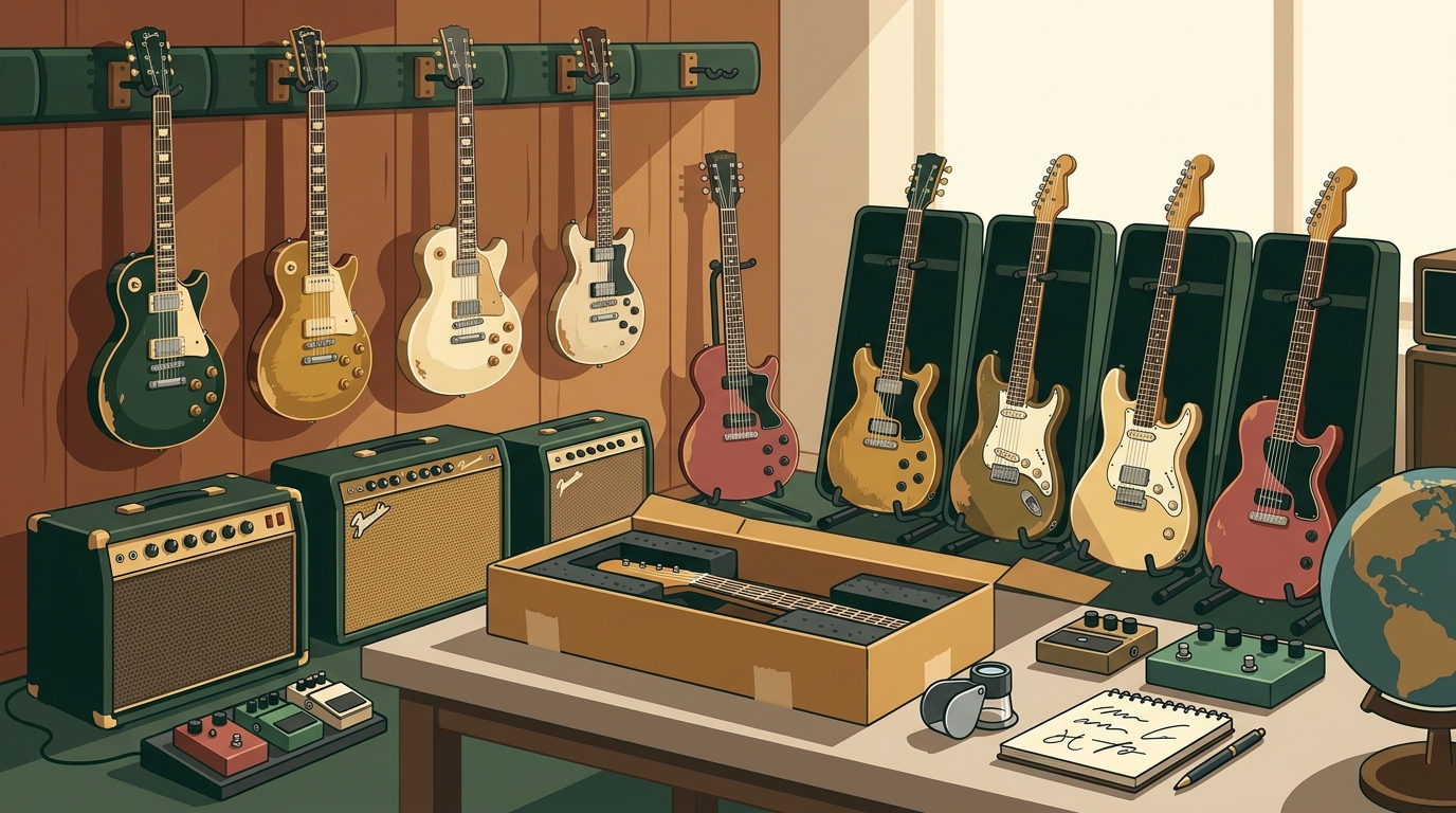 Where to Buy Quality Pre-Owned Vintage Boutique Guitars Online
