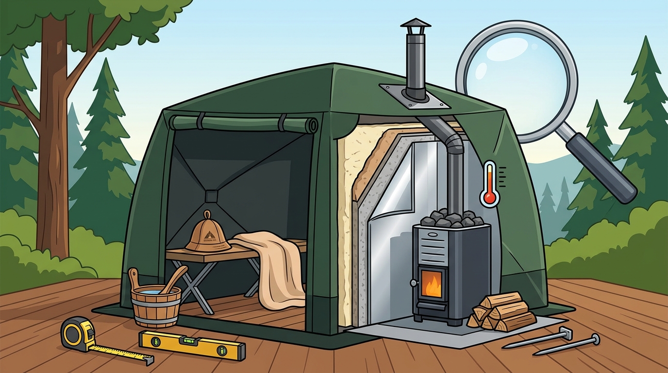 Top Companies Making High-Quality Tent-Style Saunas