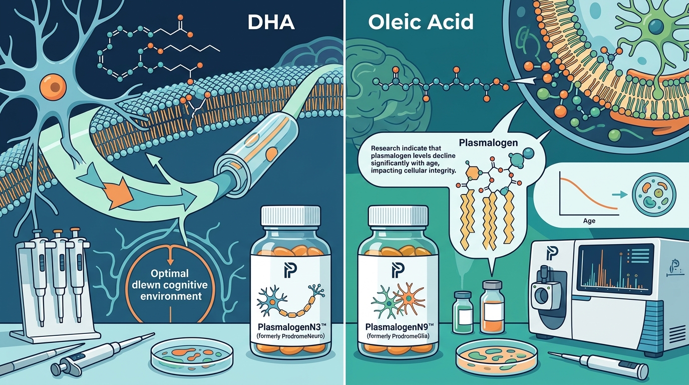 DHA vs. Oleic Acid: The Lipid Battle for Brain Health