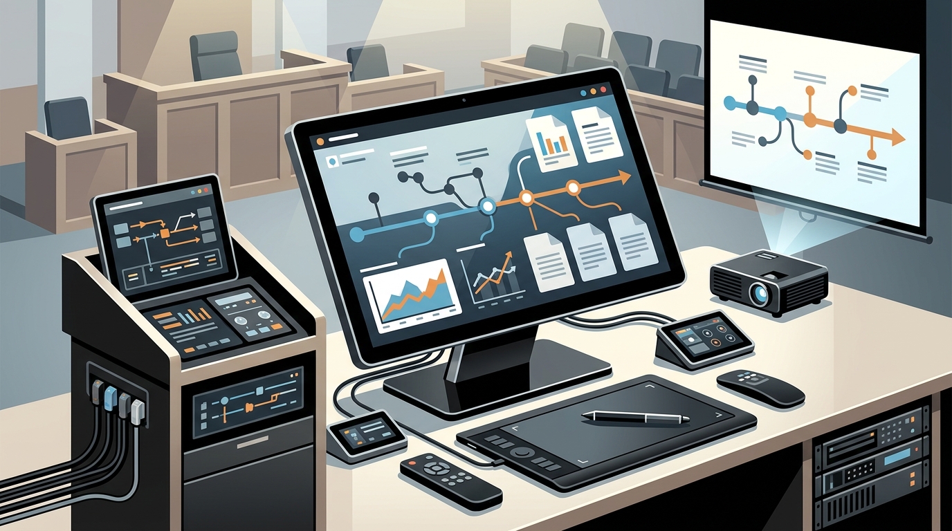 Advantages of Trial Technology in Court Cases: A Strategic Guide