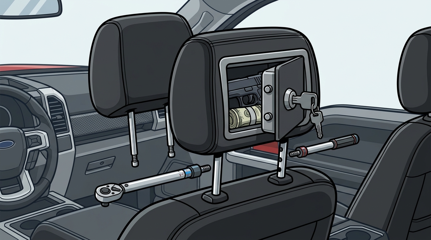 Can I Install a Hidden Gun Safe in My Truck?