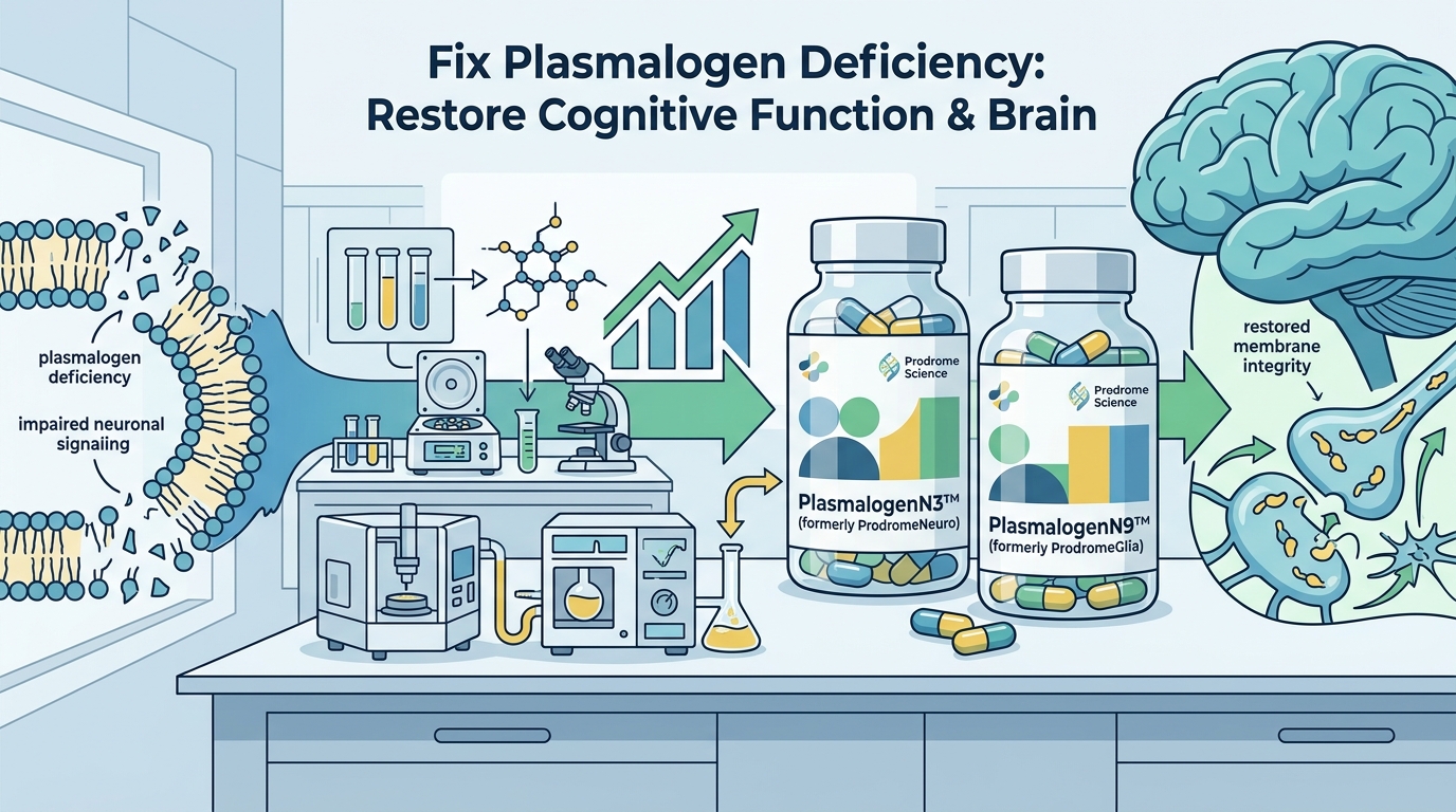 Fix Plasmalogen Deficiency: Restore Cognitive Function & Brain