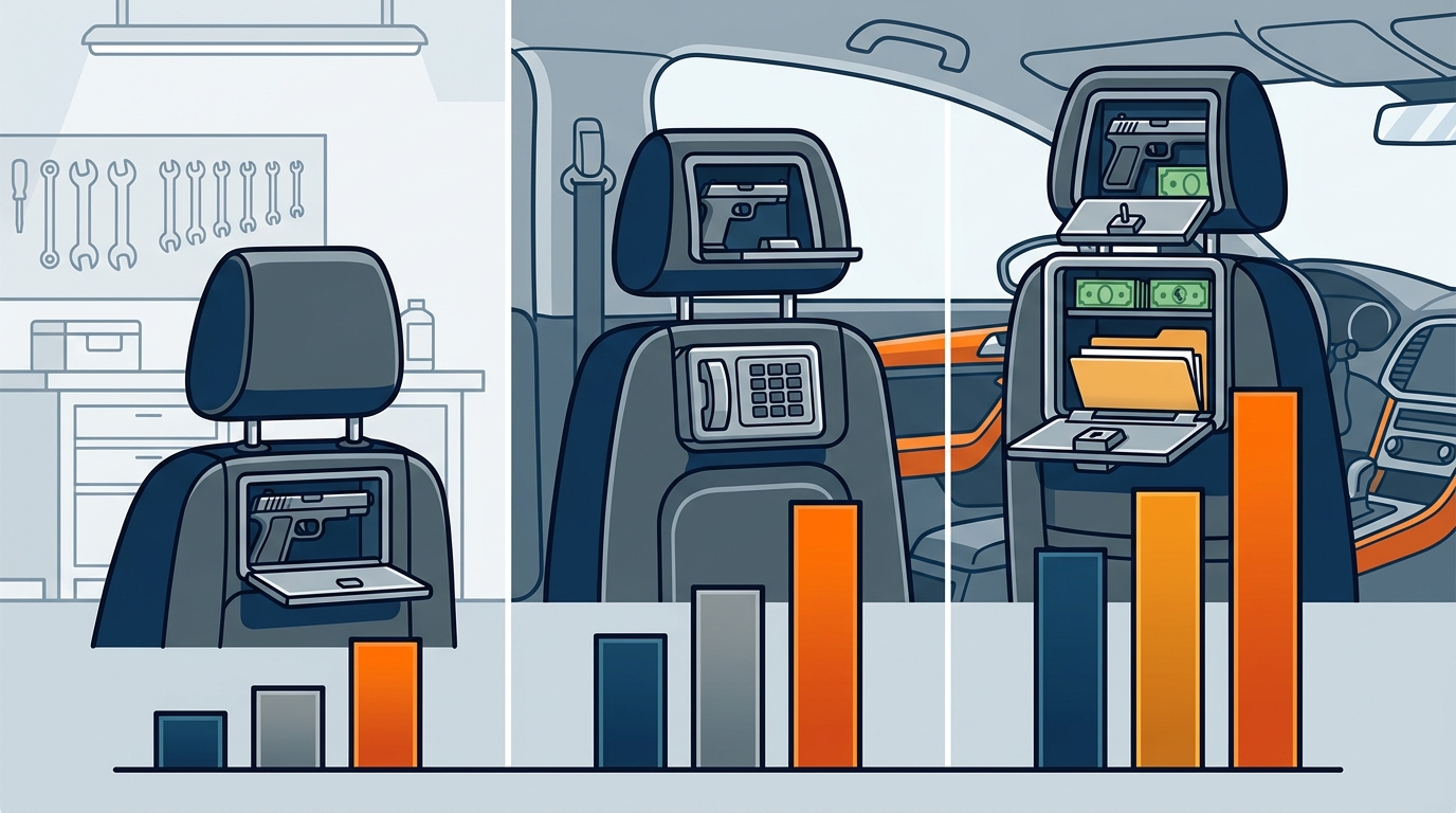Hidden Headrest Safe Price Range: What to Expect in 2026