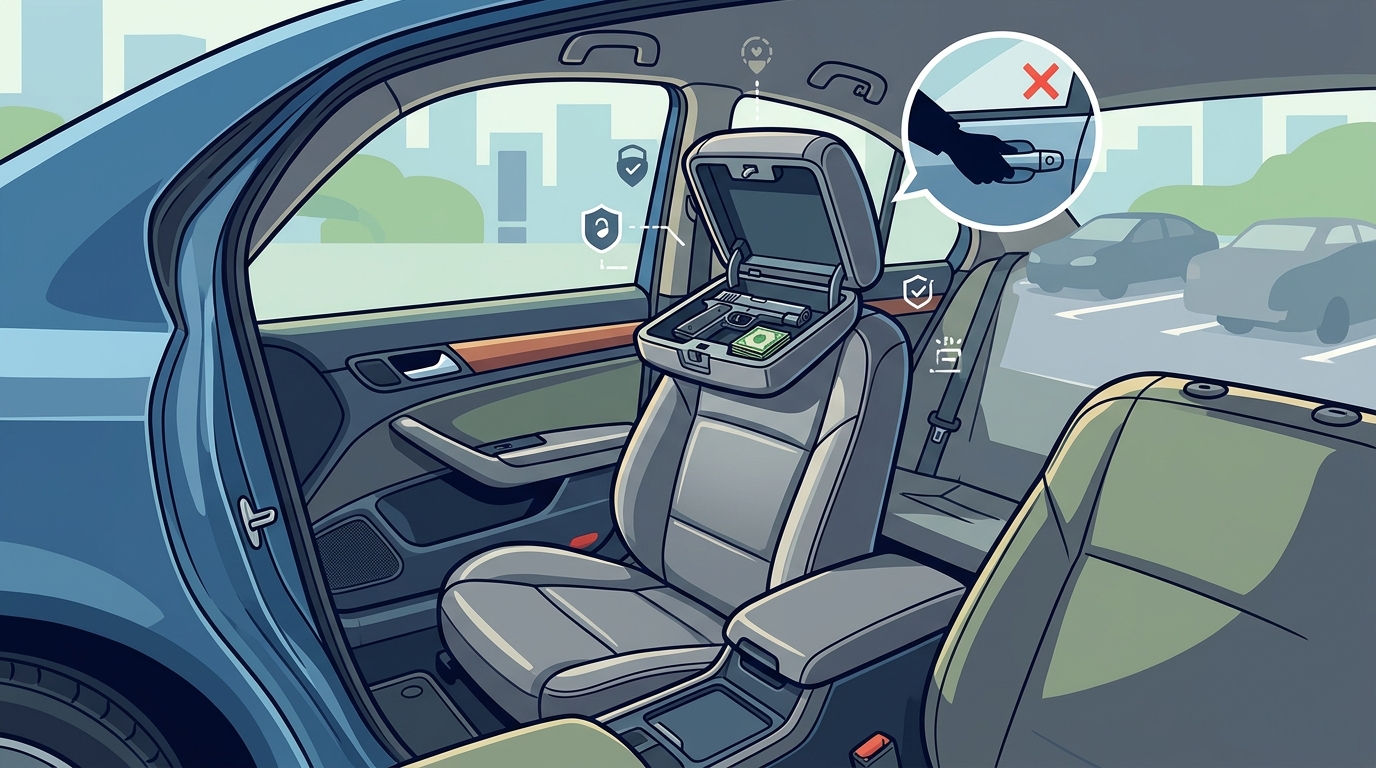 Best Hidden Gun Safes for Sedans: Secure & Discreet Options
