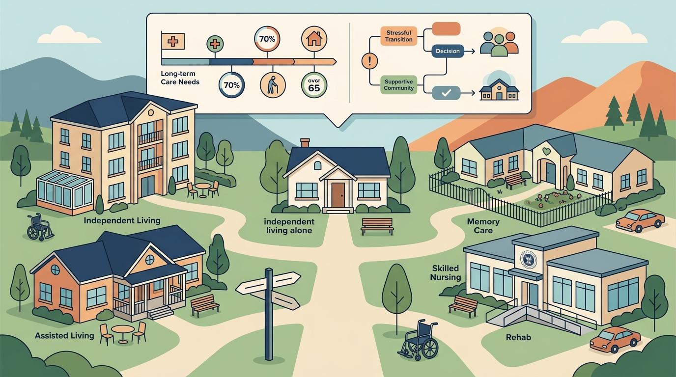Parent Can No Longer Live Alone? Senior Living Options in South