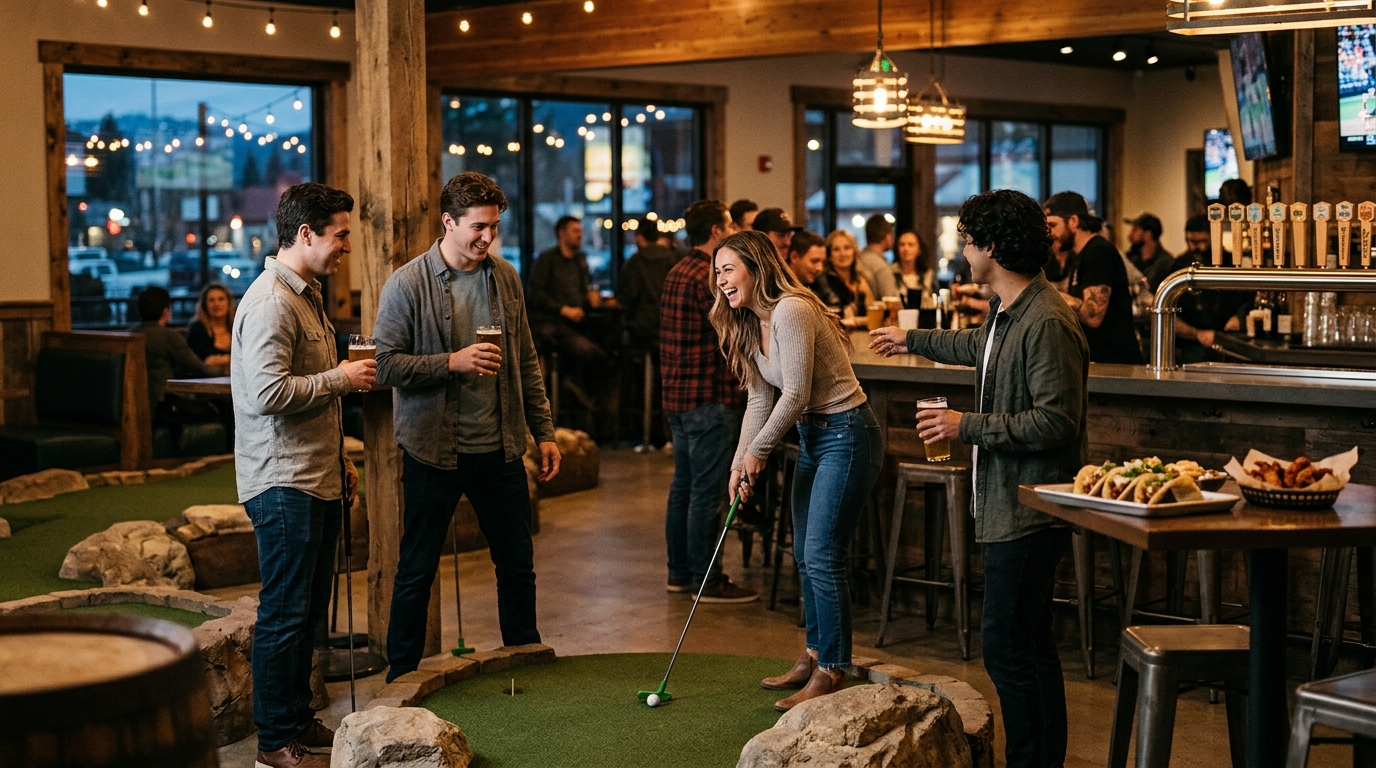 Best Fun Bar with Games in South Lake Tahoe | Tipsy Putt