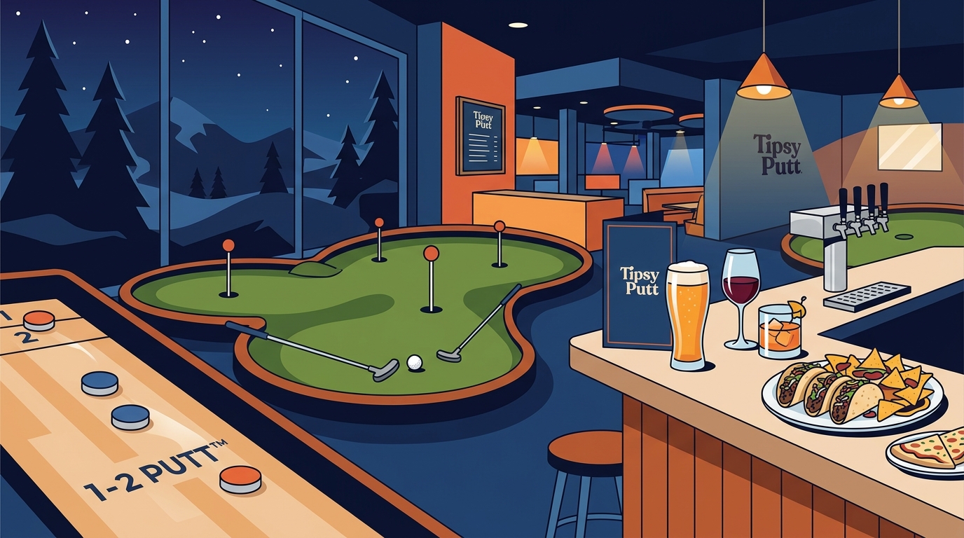 Best Fun Bar with Games in South Lake Tahoe | Tipsy Putt