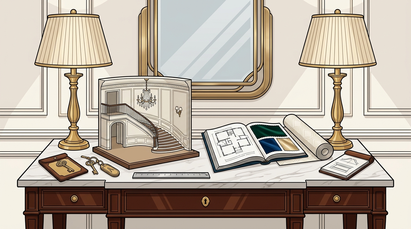 Hollywood Glamour & American Elegance in Luxury Design