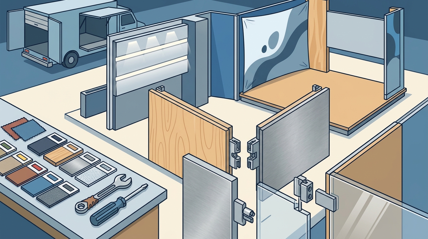 Choosing Materials for High-Quality Ephemeral Architecture Stans