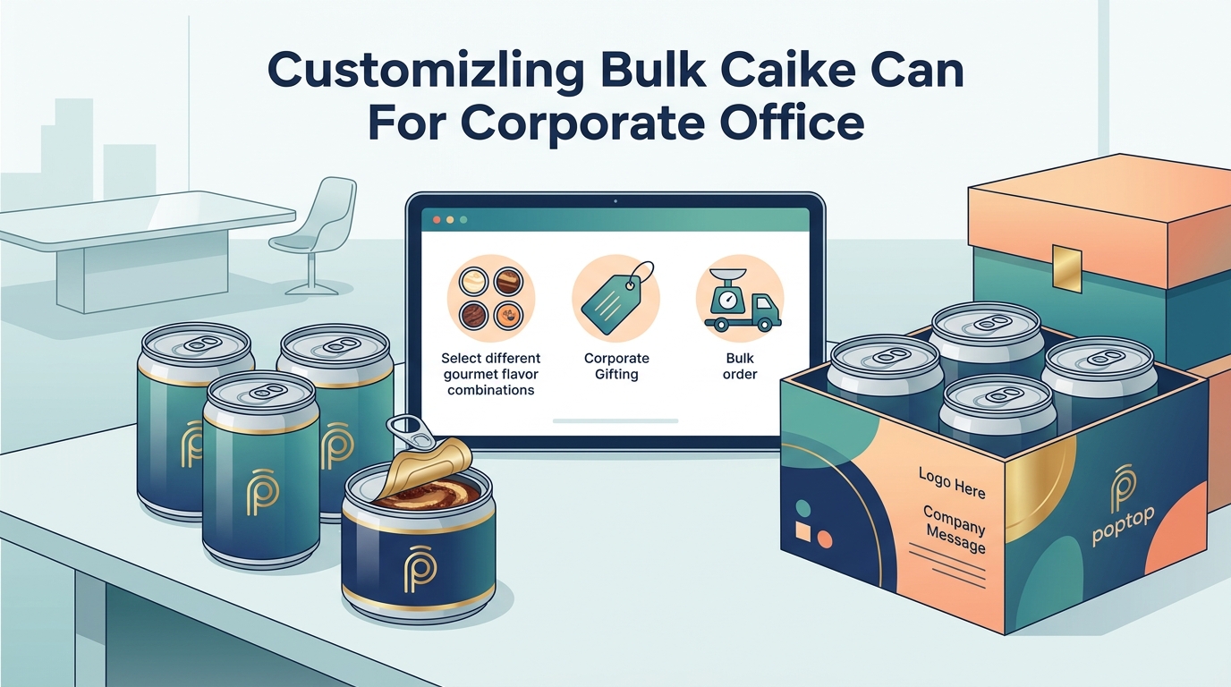 Customizing Bulk Cake Cans for Office Parties