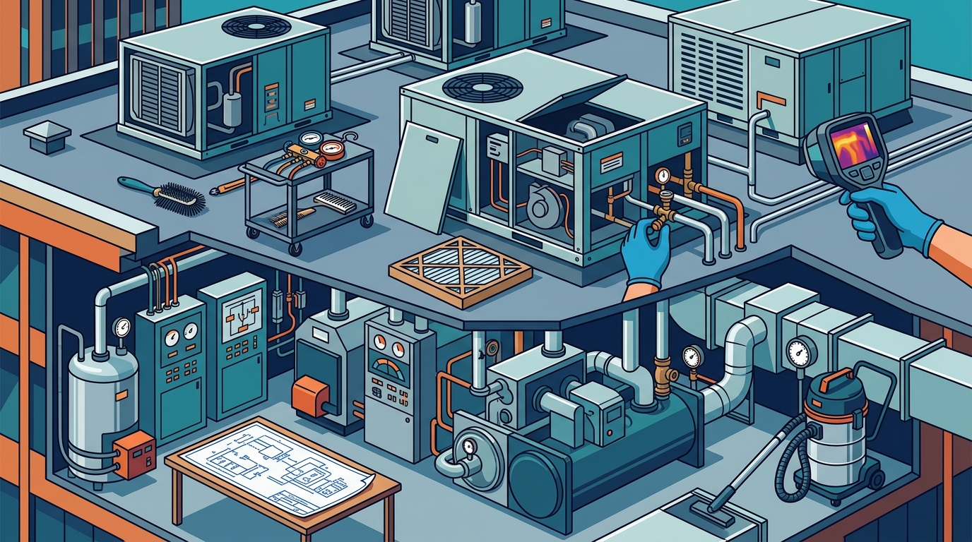 HVAC Maintenance Best Practices for Large Commercial Buildings