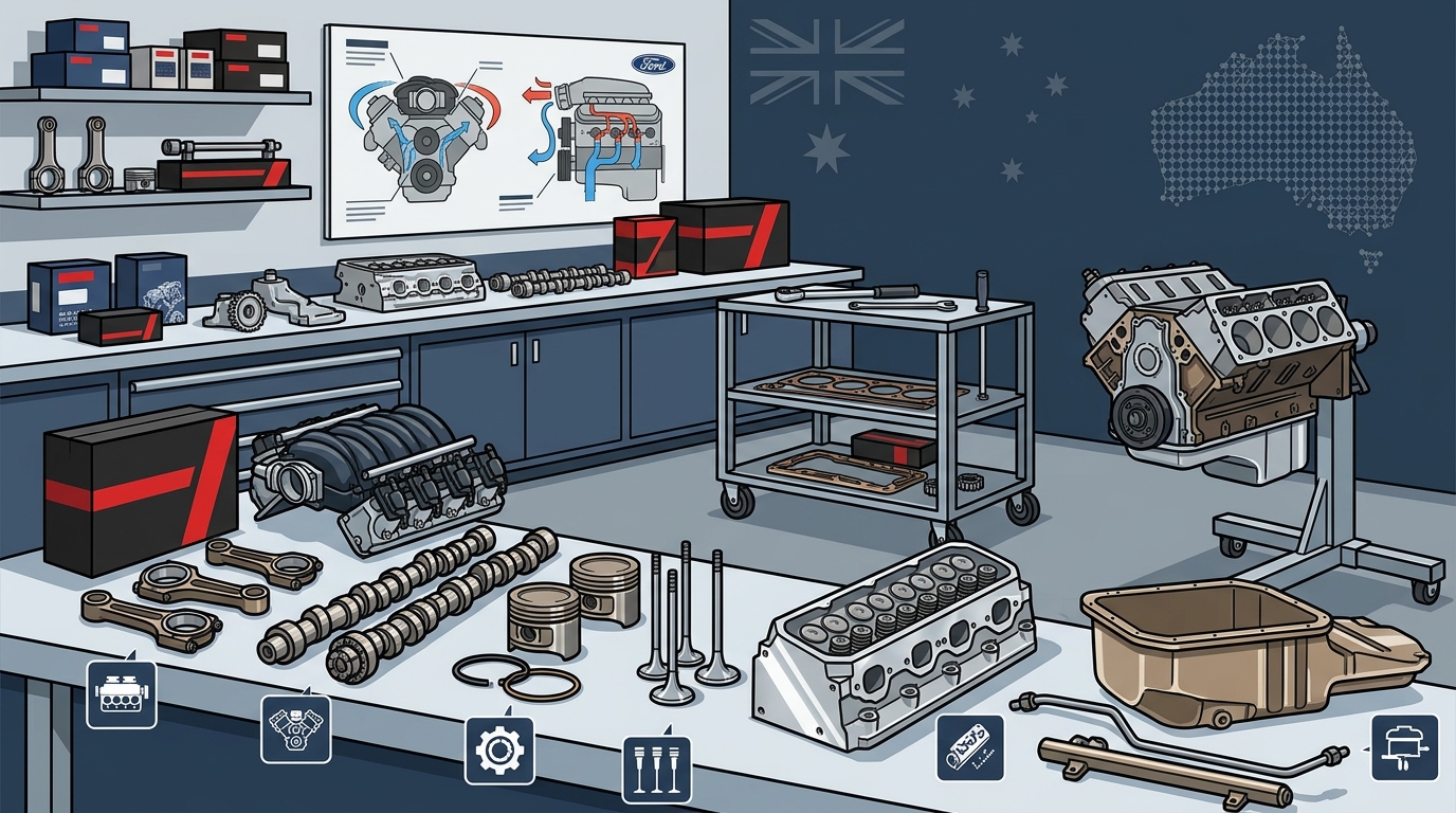 Best Aftermarket Engine Parts for Holden & Ford in Australia